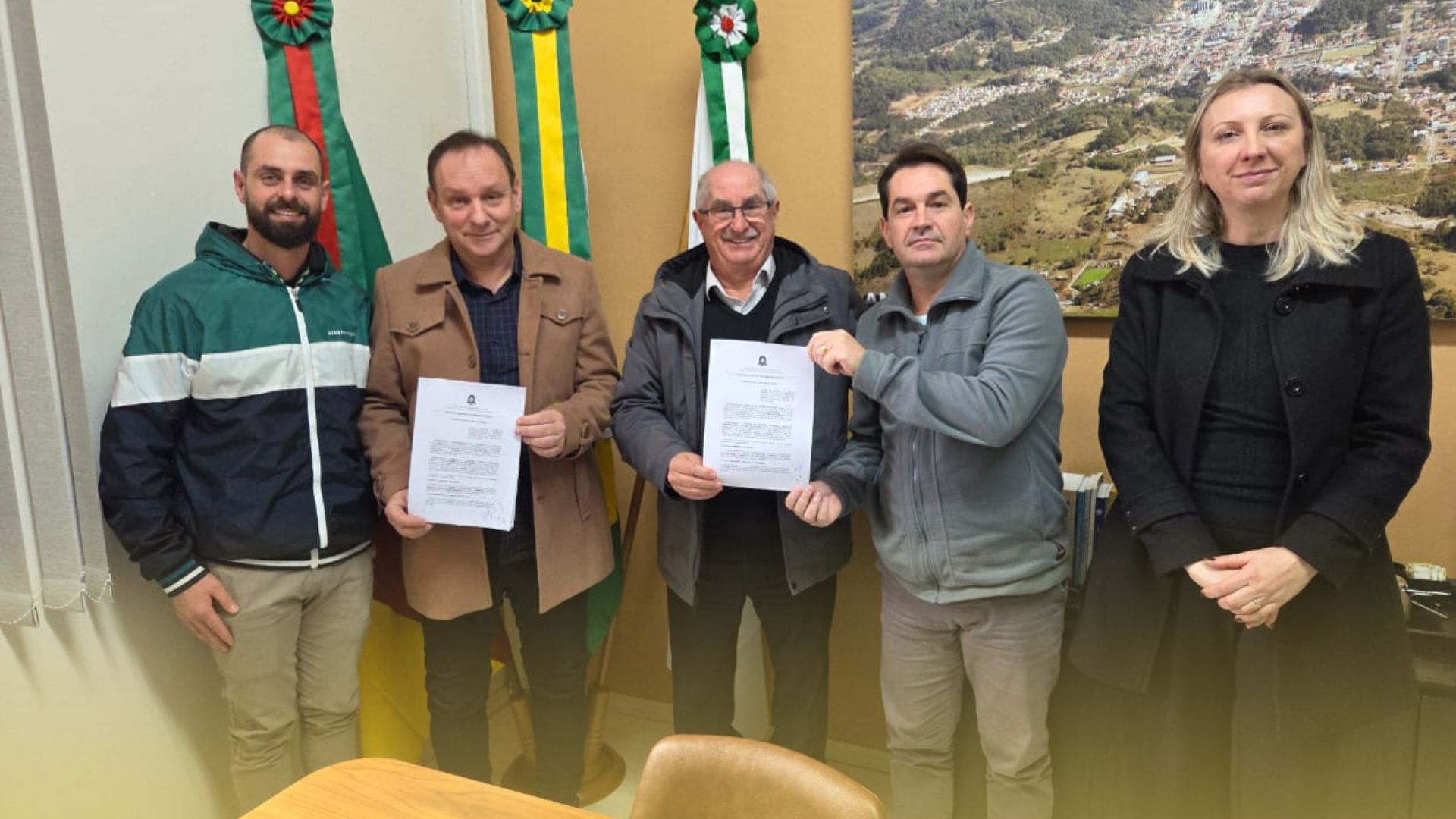 FENAMASSA E PREFEITURA DE ANTÔNIO PRADO FIRMAM CONTRATO DE PATROCÍNIO